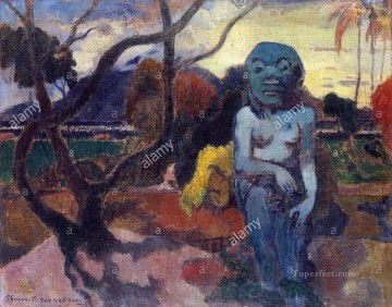  Post Painting - Rave te hiti aamy The Idol Post Impressionism Primitivism Paul Gauguin